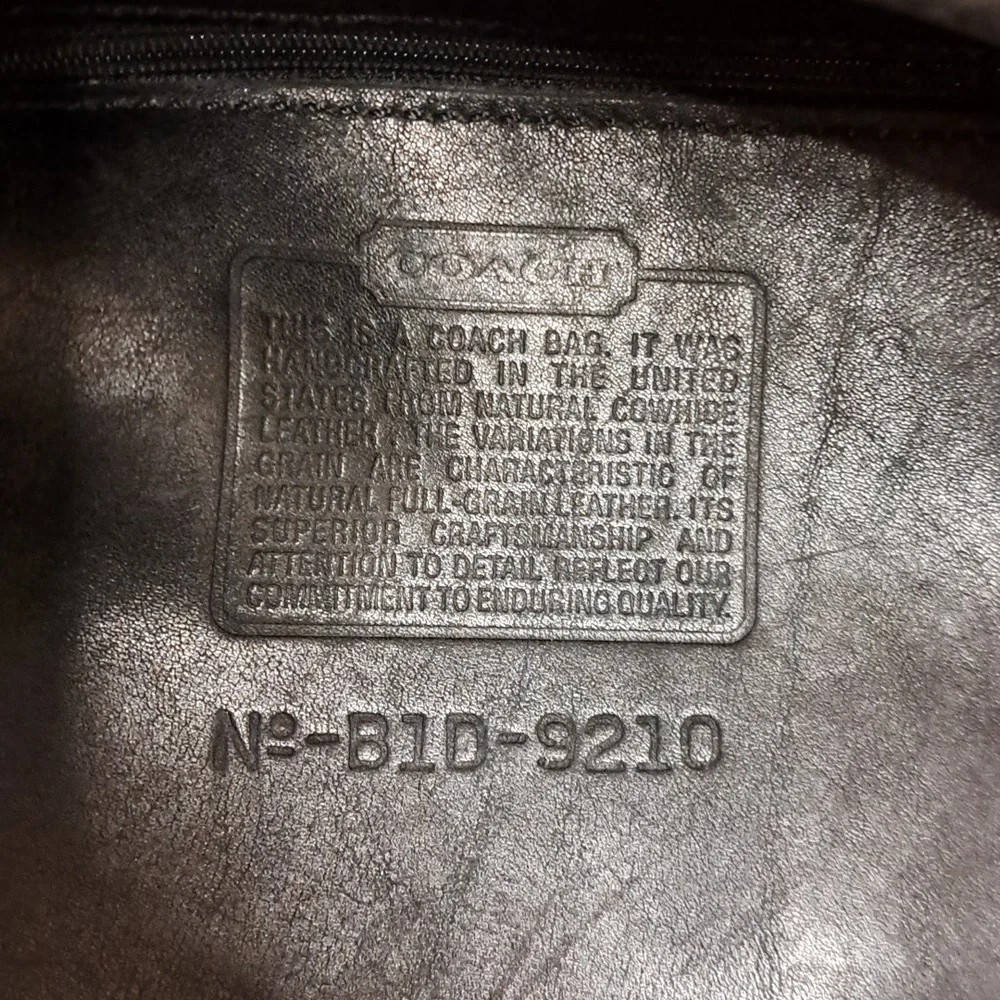 Coach preloved still